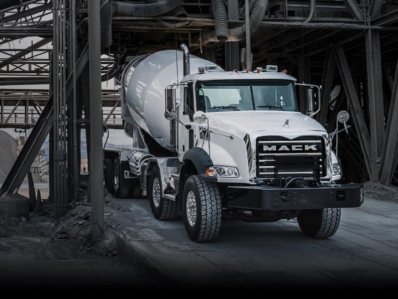 Mack Commercial Truck Mixing Cement in Harrisburg